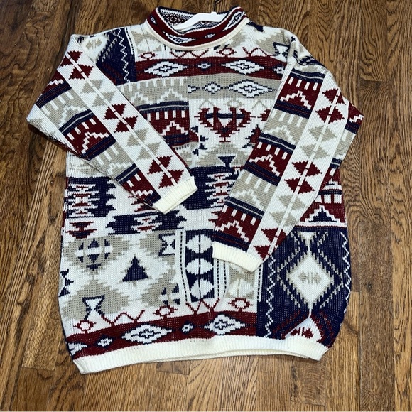 Vintage Sweaters - Vintage Jessica Roberts fall winter sweater, size M/L